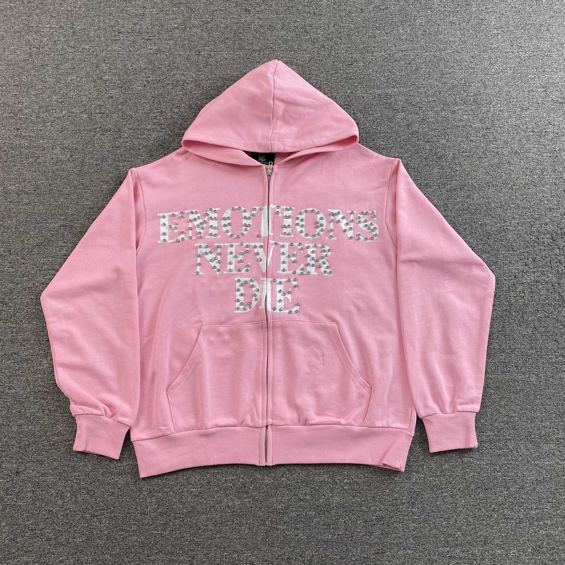 Moletom Mixed Emotion “Emotion Never Die” ( Rosa )