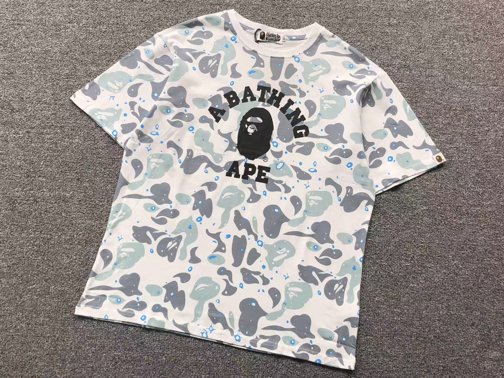 Camisa Bape “Camo White Ape”