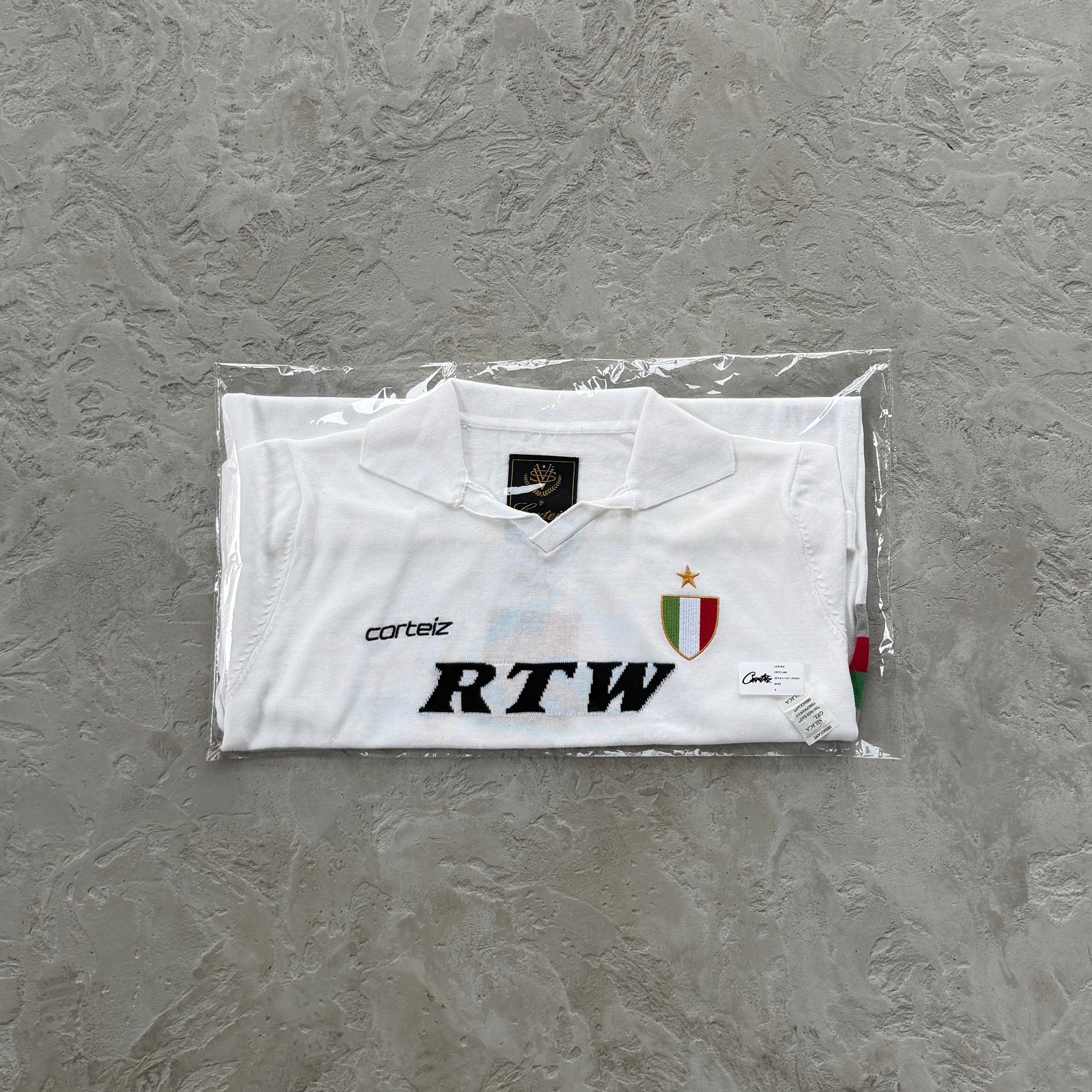 Camisa Jersey Corteiz “A Knit Jersey” ( Branca )