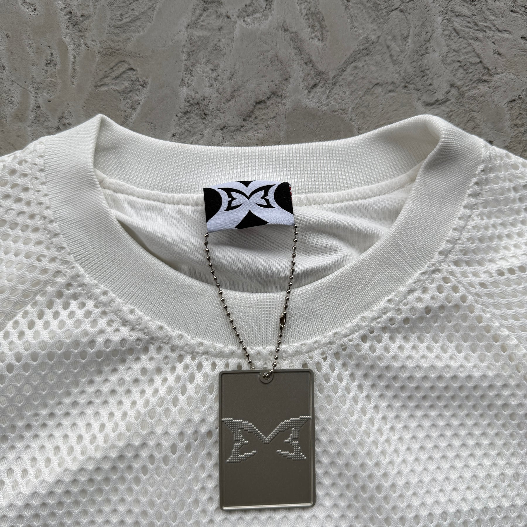 Camisa Mertra “Layered Mesh” ( Branco )