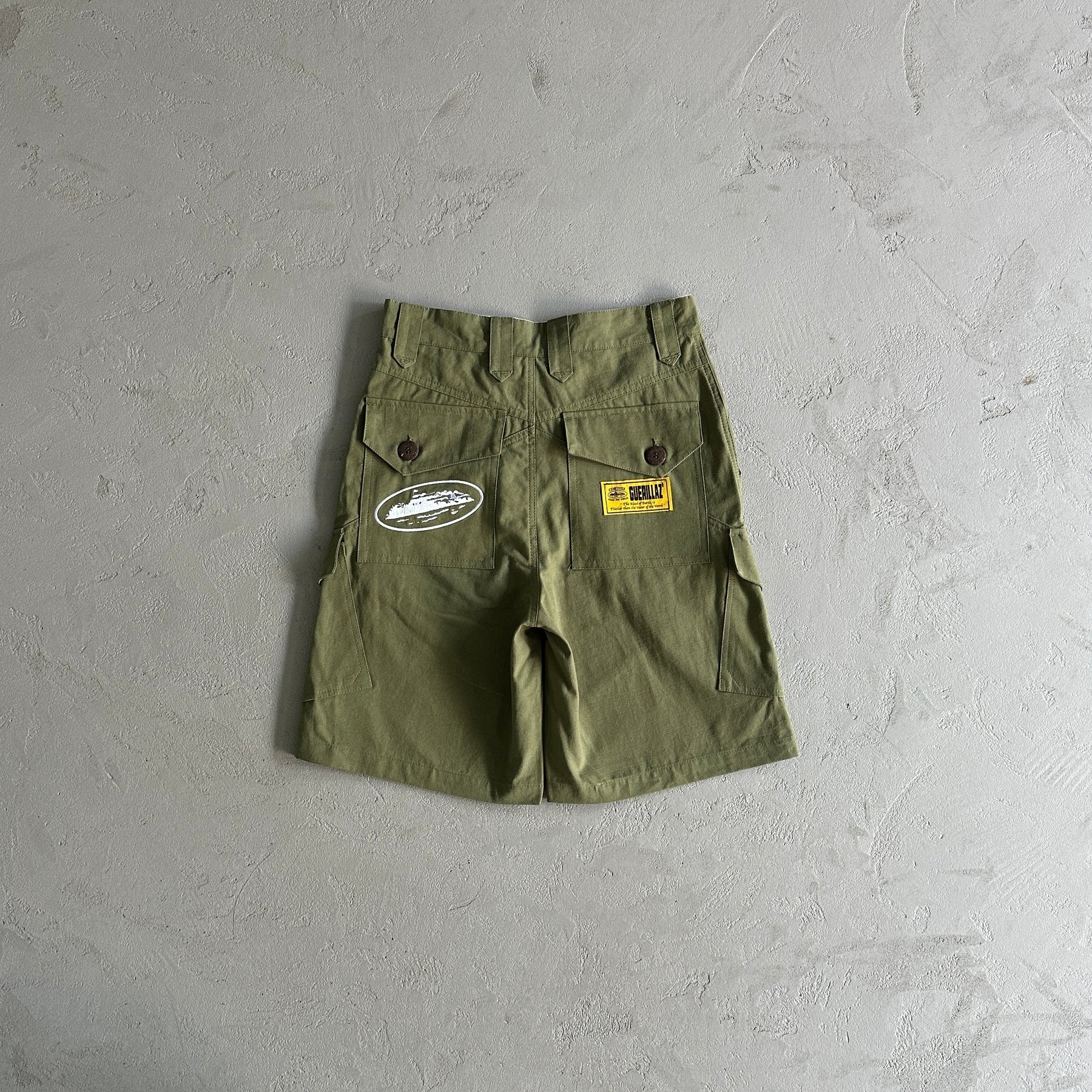 Shorts Corteiz “Slant Pocket Green”