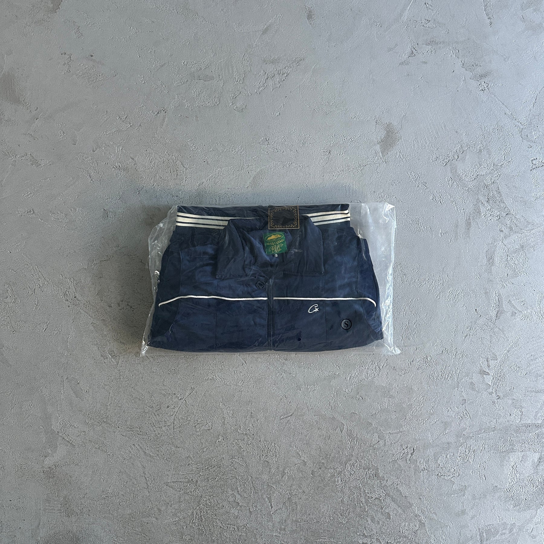 Conjunto Corteiz “Velour Amg” ( Azul )