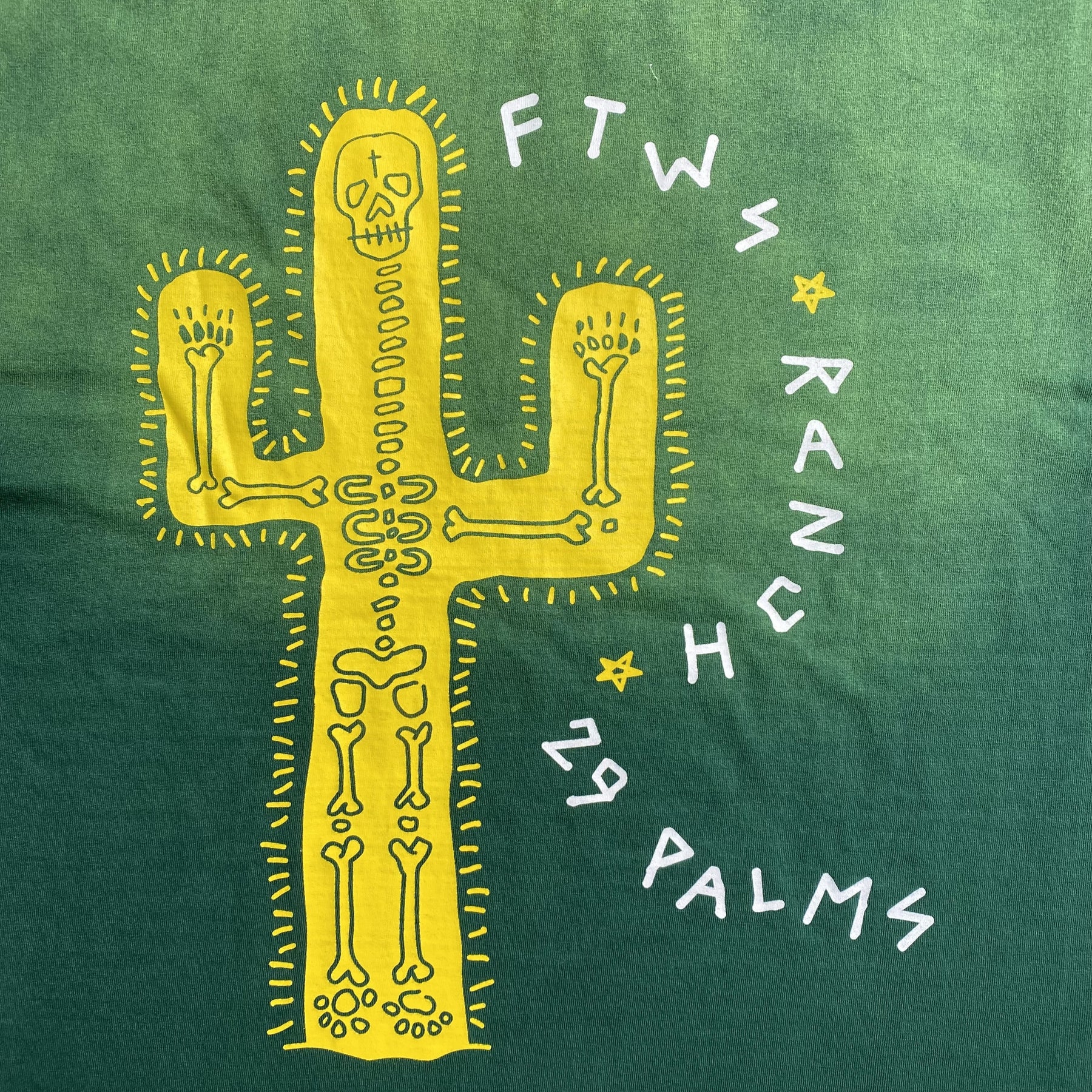 Camisa Cactus Jack ”29 Palms” ( Verde )