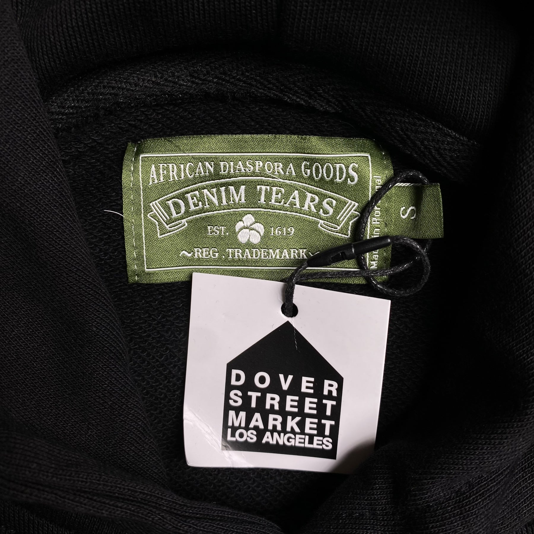 Conjunto Denim Tears ( Preto com Cinza )