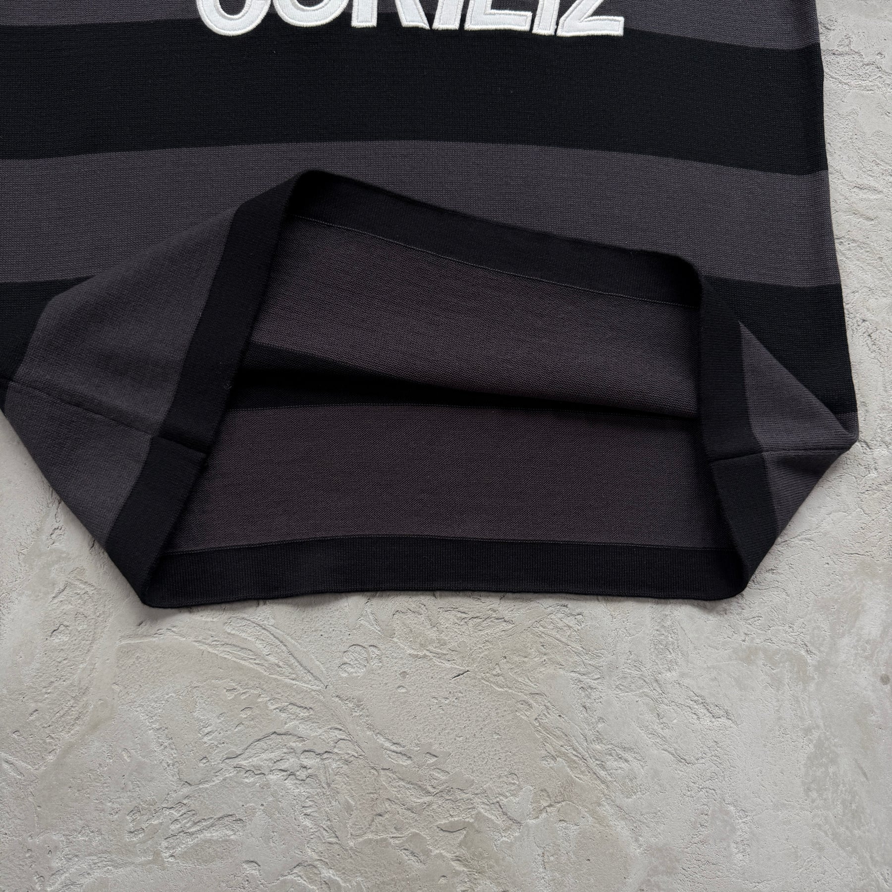 Camisa Jersey Corteiz “Striped knit jersey” ( Preto )