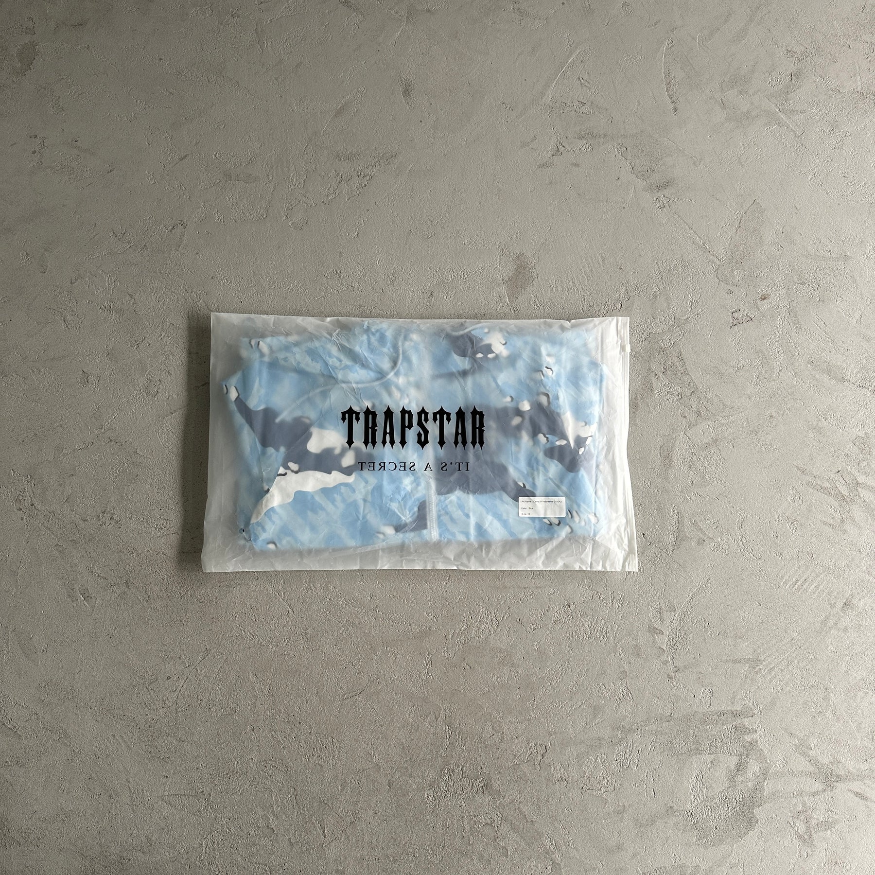 Conjunto Trapstar “Camo” ( Azul )