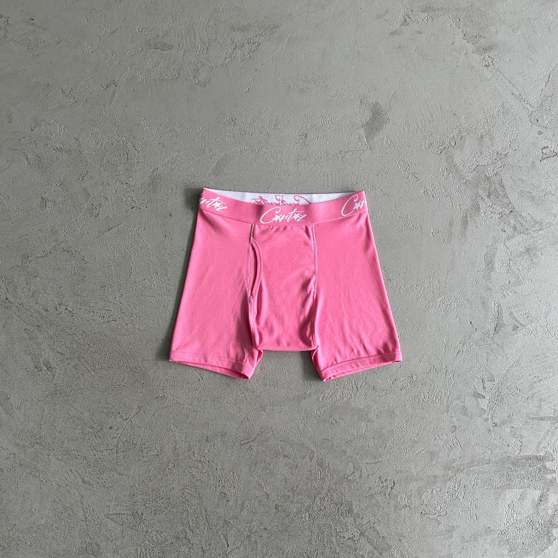 Cueca Box Corteiz ( Pack Com 4 ) ( Rosa )