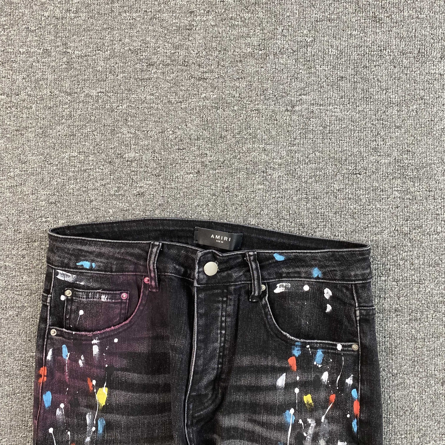 Calça Amiri “Painter” ( Preta )