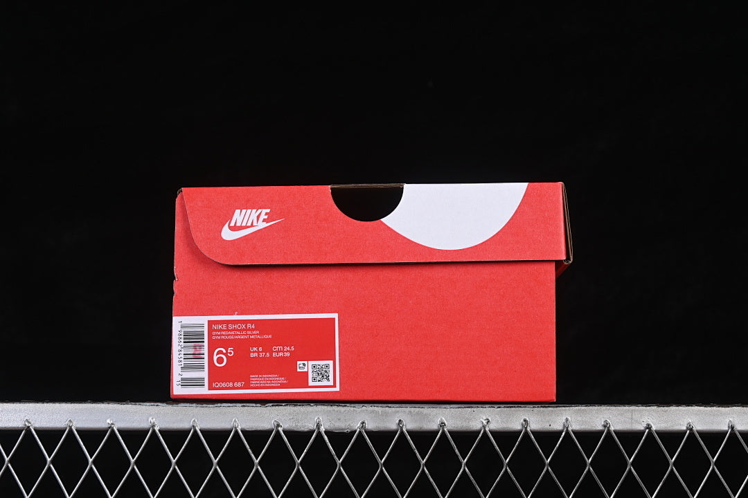 Nike Shox “Gym Red Metallic Silver”