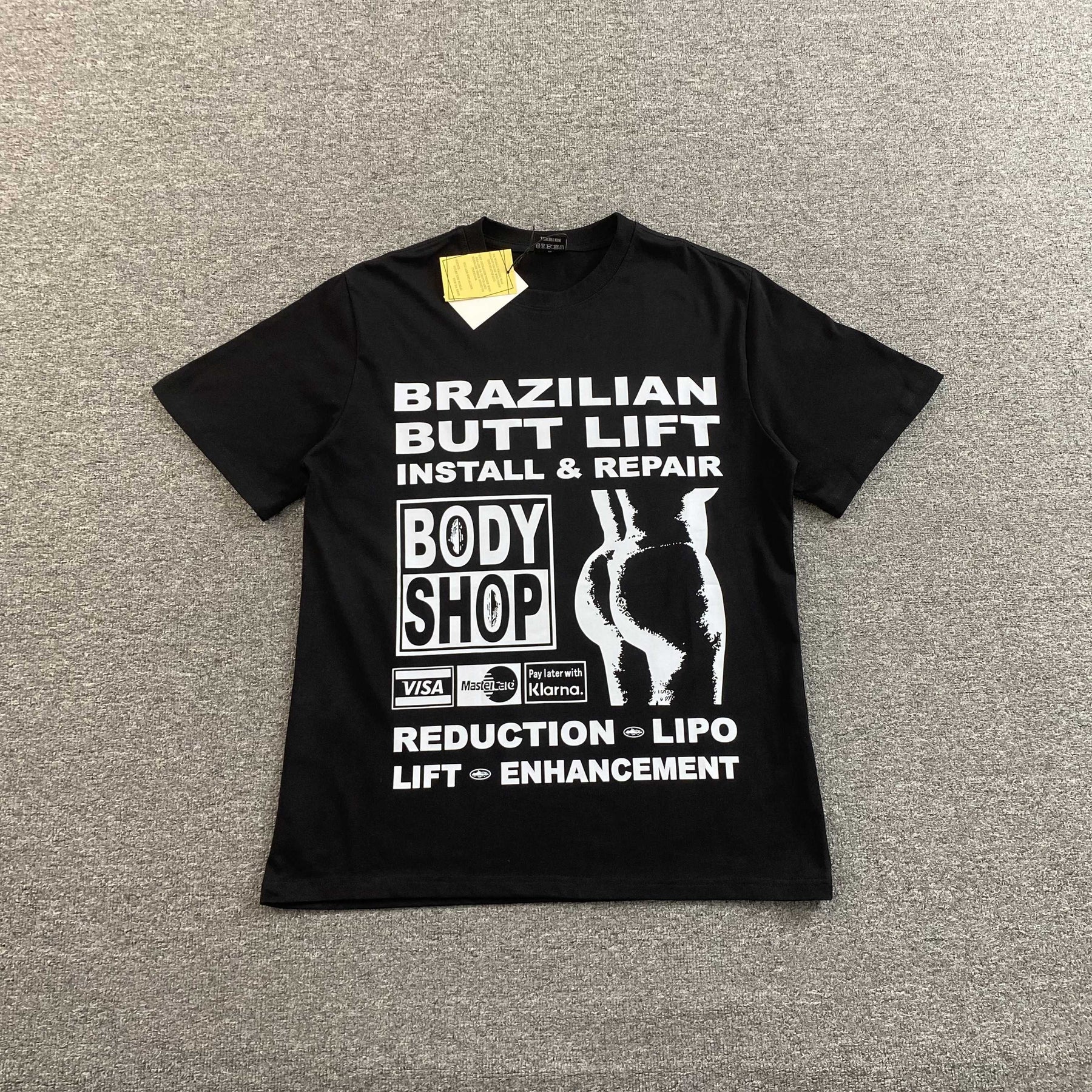 Camisa Corteiz “Brazilian Butt Lift” ( Preta )