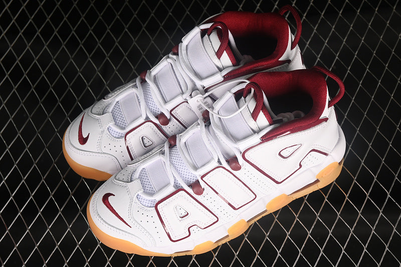 Air More Uptempo “QS White Red”