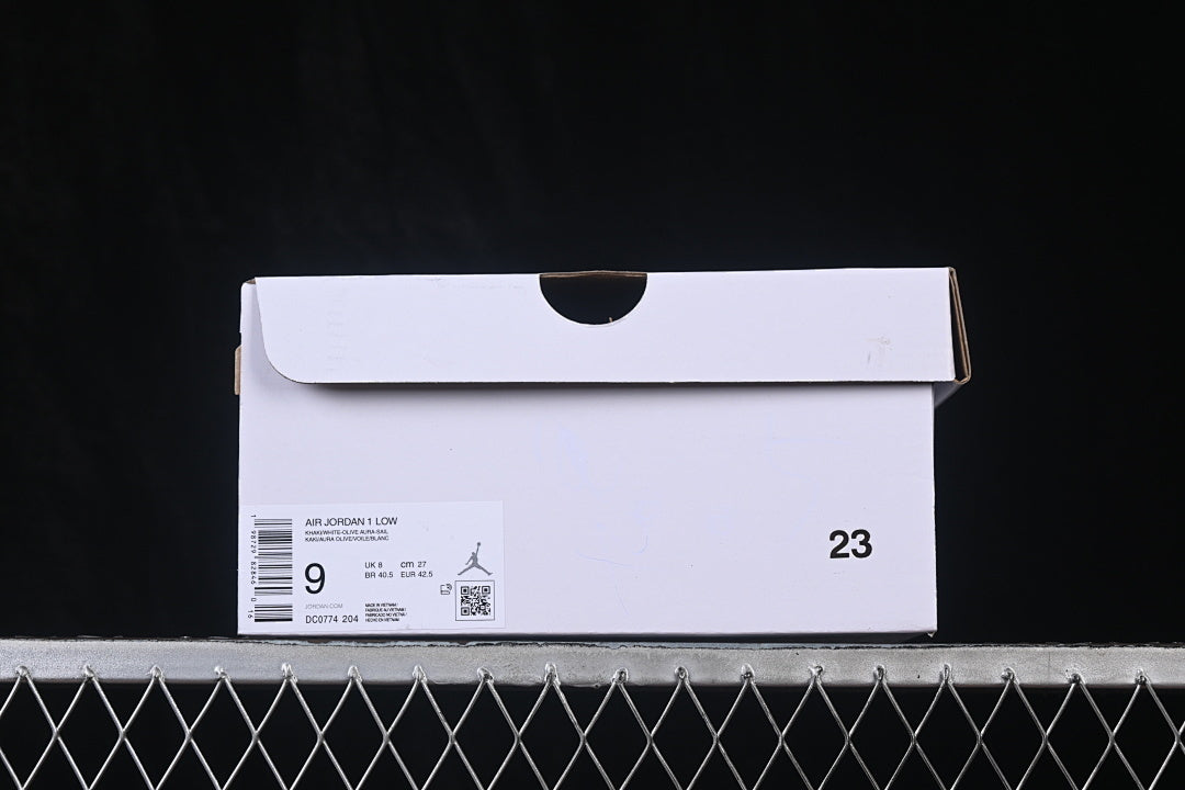 Air Jordan 1 Low "Khaki Olive Aura”