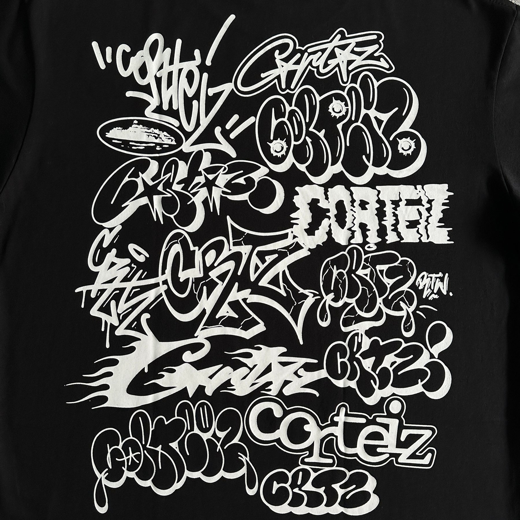 Camisa Corteiz ”Street Graffiti” ( Preta )
