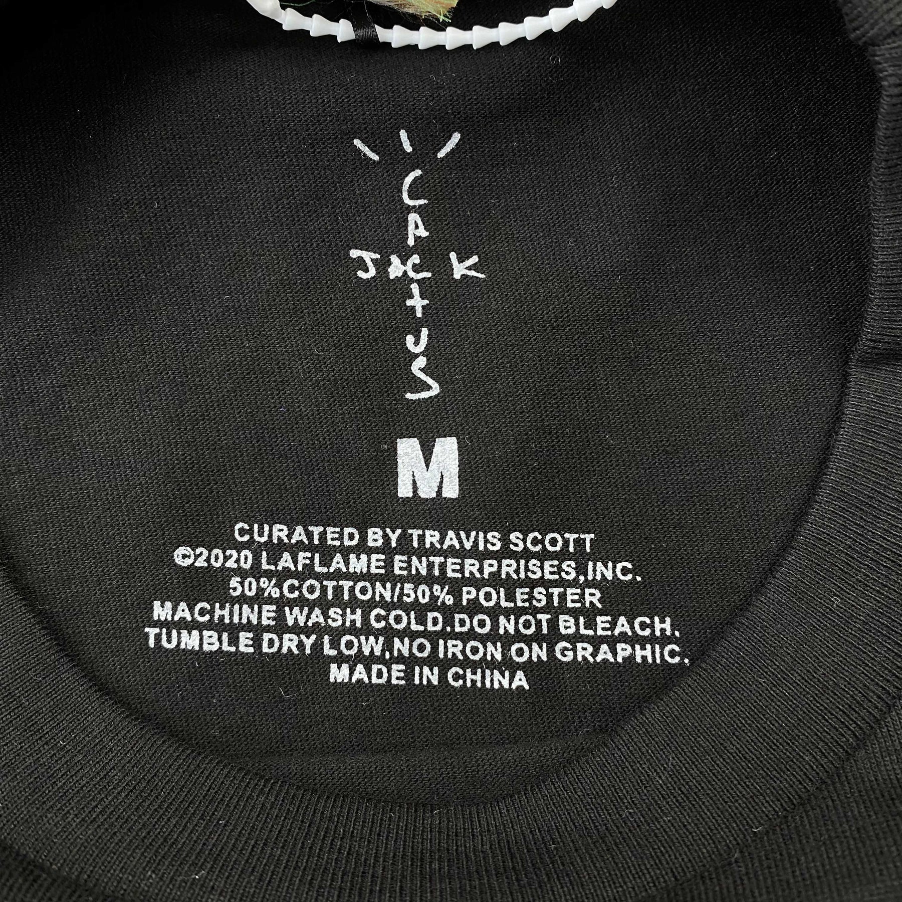 Camisa Cactus Jack “Football Skeleton” ( Preta )