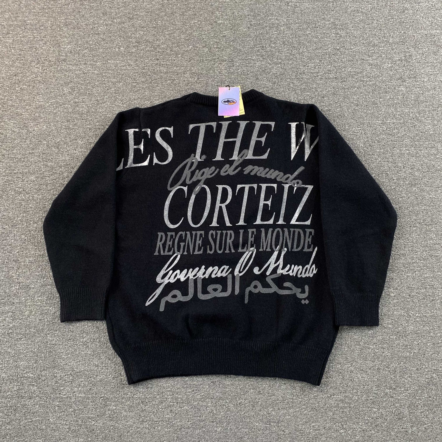 Sueter Corteiz “Embroidered” ( Preta )