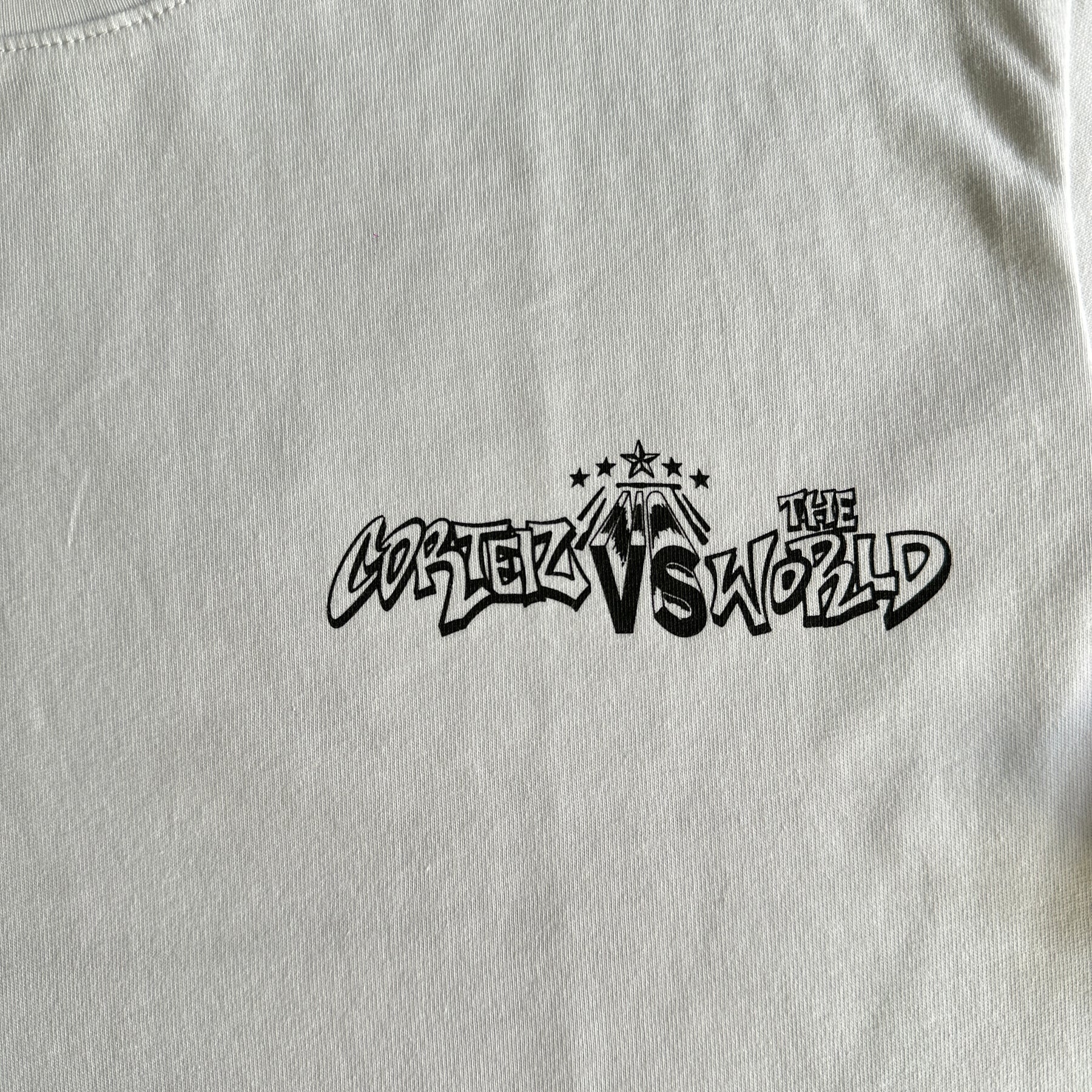 Camisa Corteiz ”Regne Surle Monde” ( Branca )