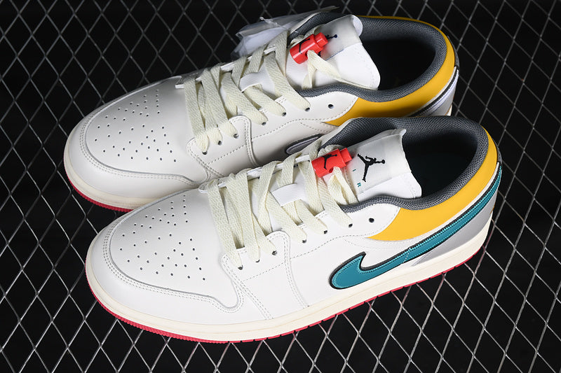 Air Jordan 1 Low "Sail and Yellow Ochre"