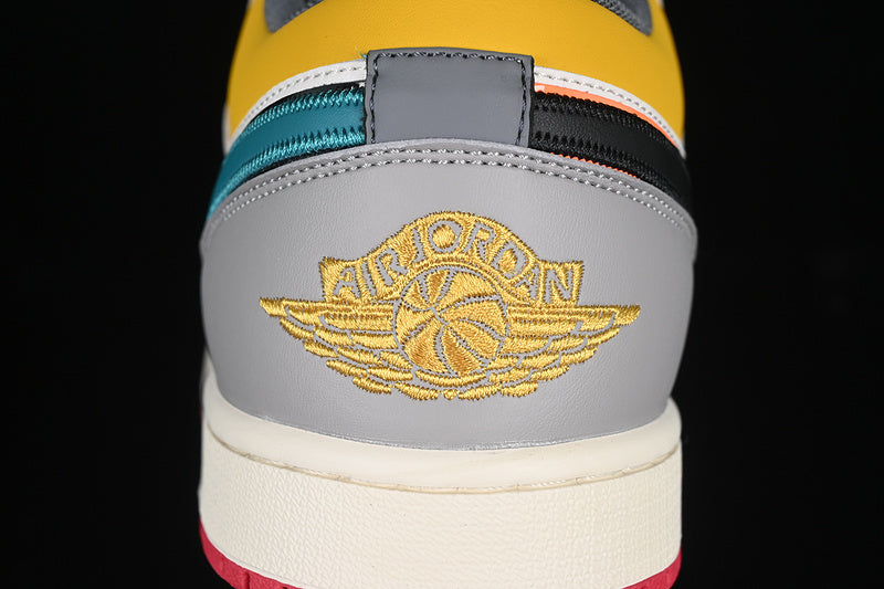 Air Jordan 1 Low "Sail and Yellow Ochre"