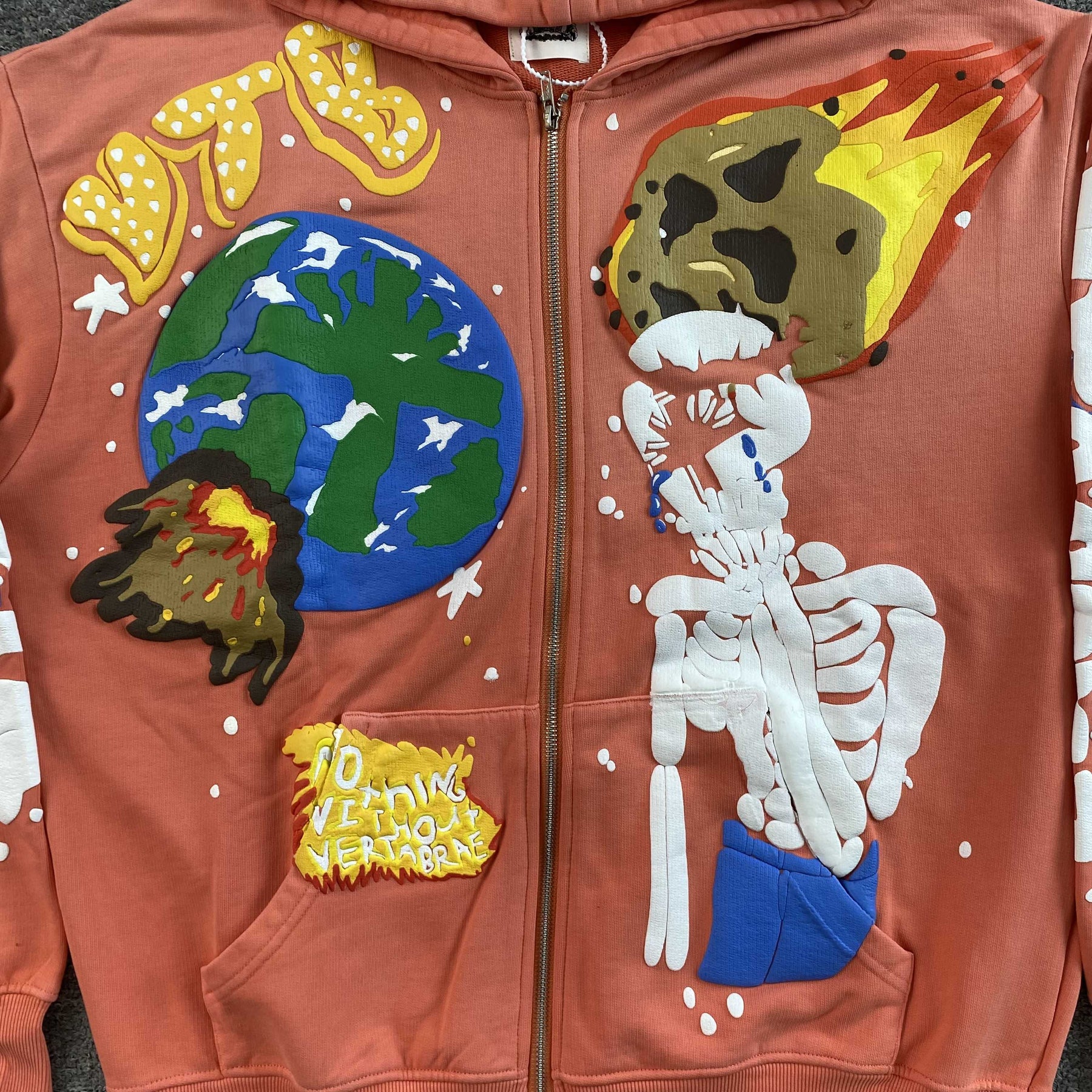 Moletom Vertabrae “Cosmic” ( Vermelho )