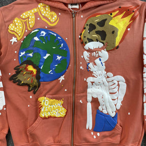 Moletom Vertabrae “Cosmic” ( Vermelho )