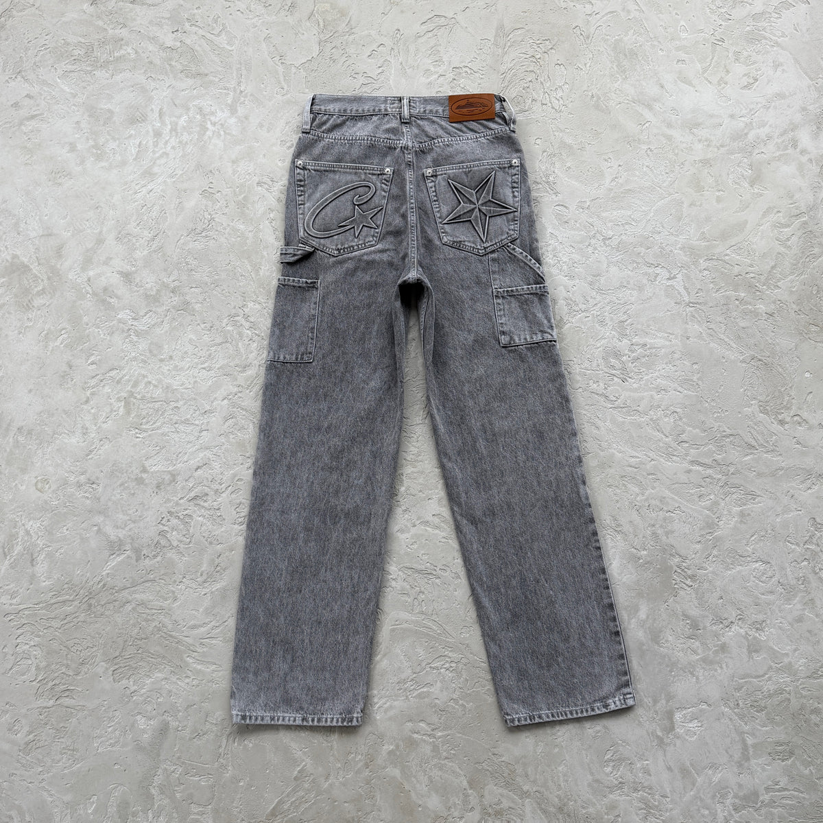 Calça Corteiz “Embossed C-Star DenimWork”