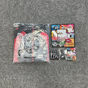 Conjunto Syna World “Vortex Track” ( Vermelho e preto)