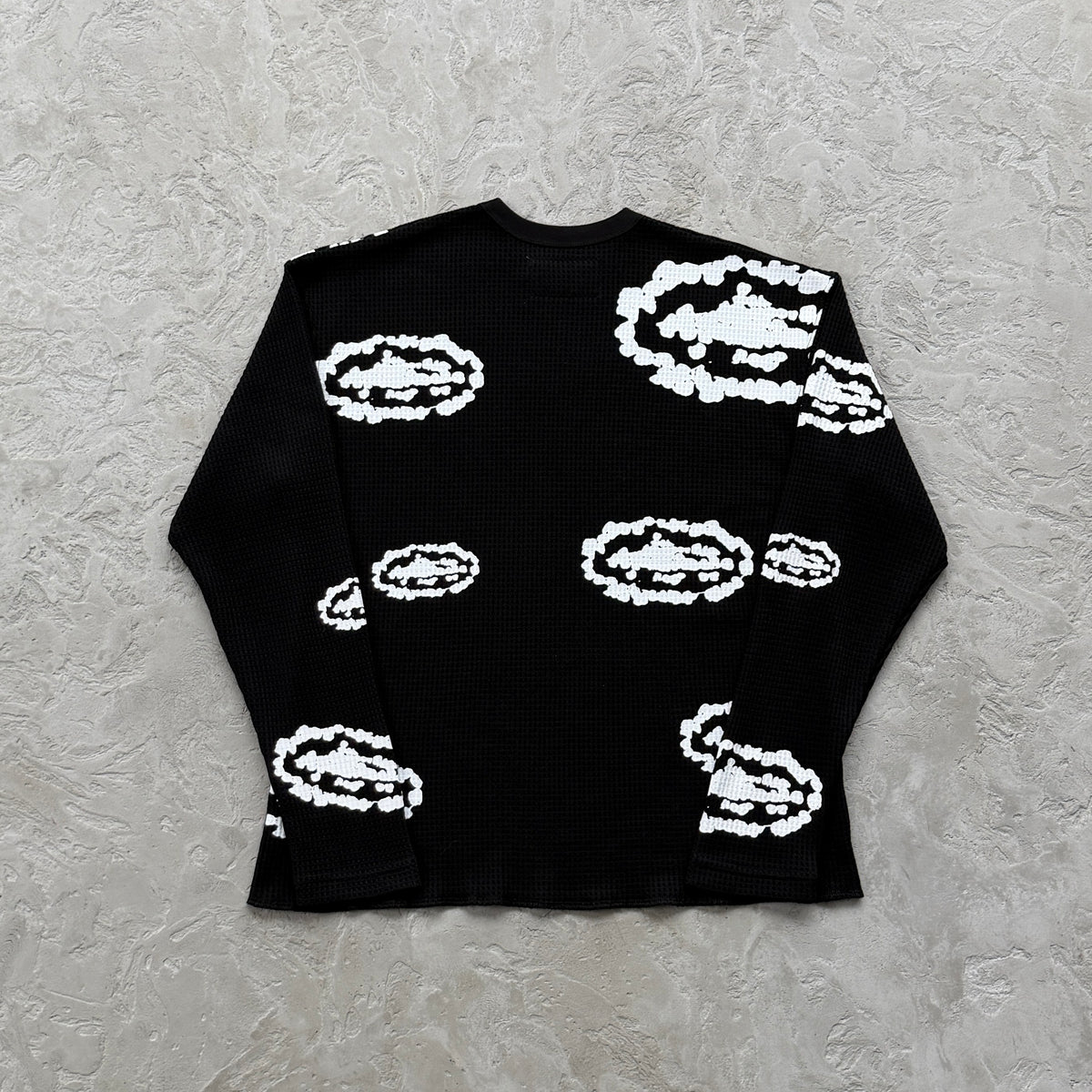 Sueter Corteiz x Denim Tears ( Preto )
