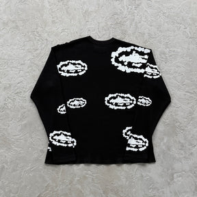 Sueter Corteiz x Denim Tears ( Preto )