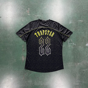Camisa Trapstar “Football Jersey Black Gold” (Its a Secret)
