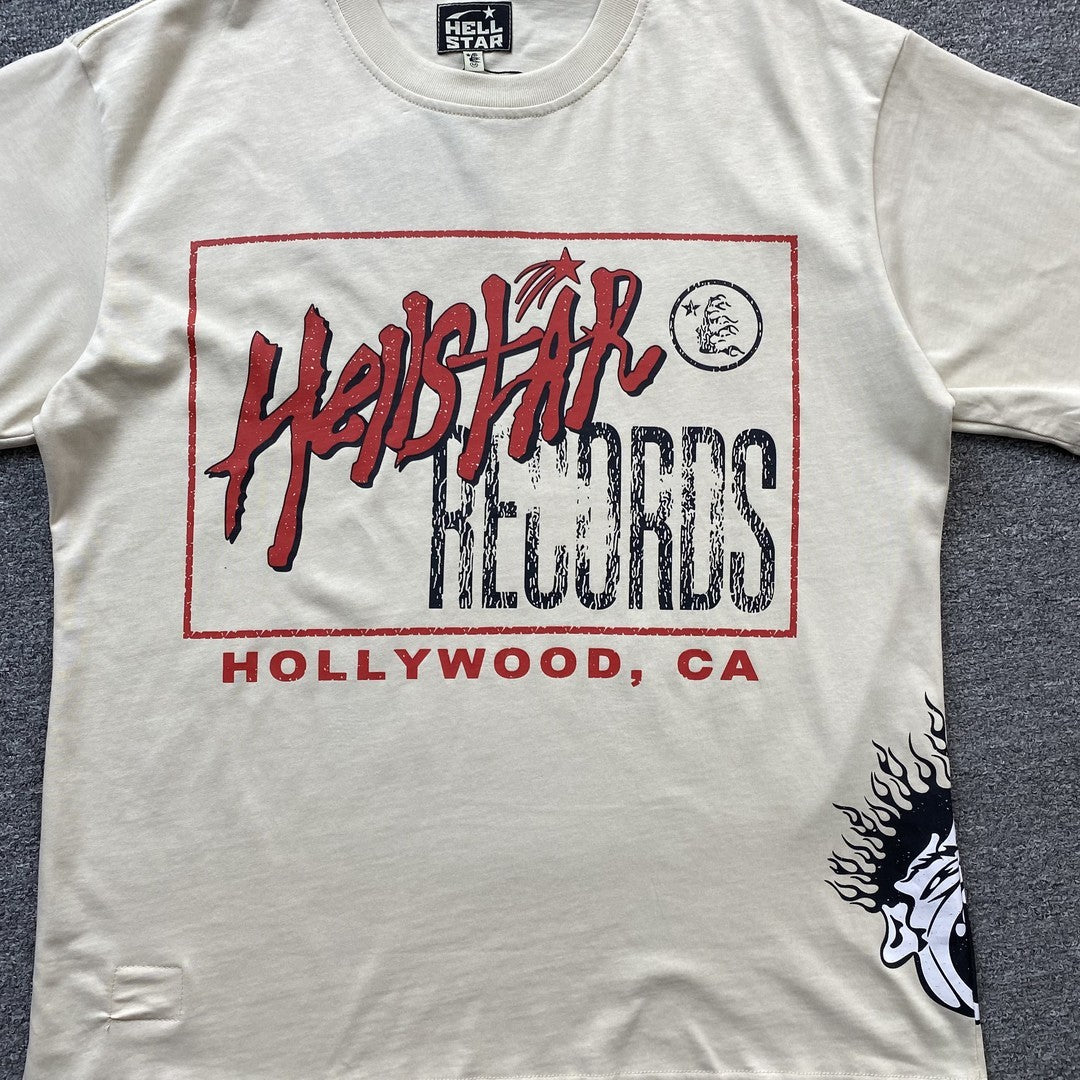 Camisa Hellstar “Hollywood CA” ( Bege )