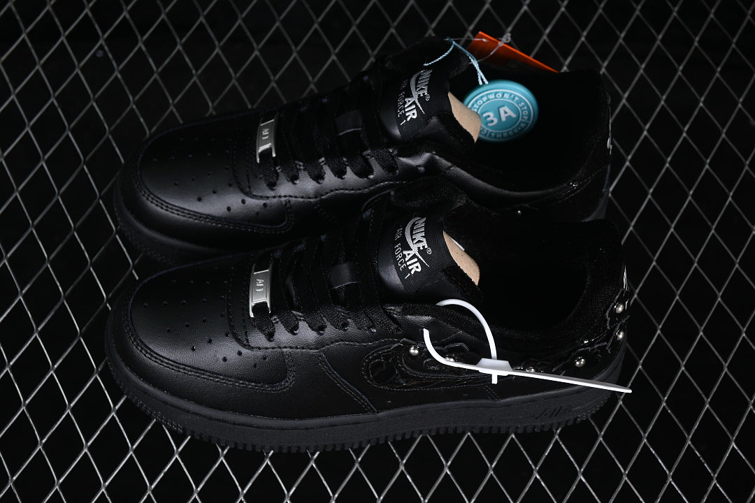 Air force 1 “Black Off Noir Metallic Silver”