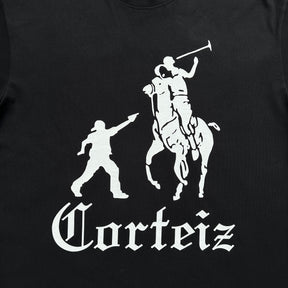 Camisa Corteiz ”Jack Boys” ( Preto )