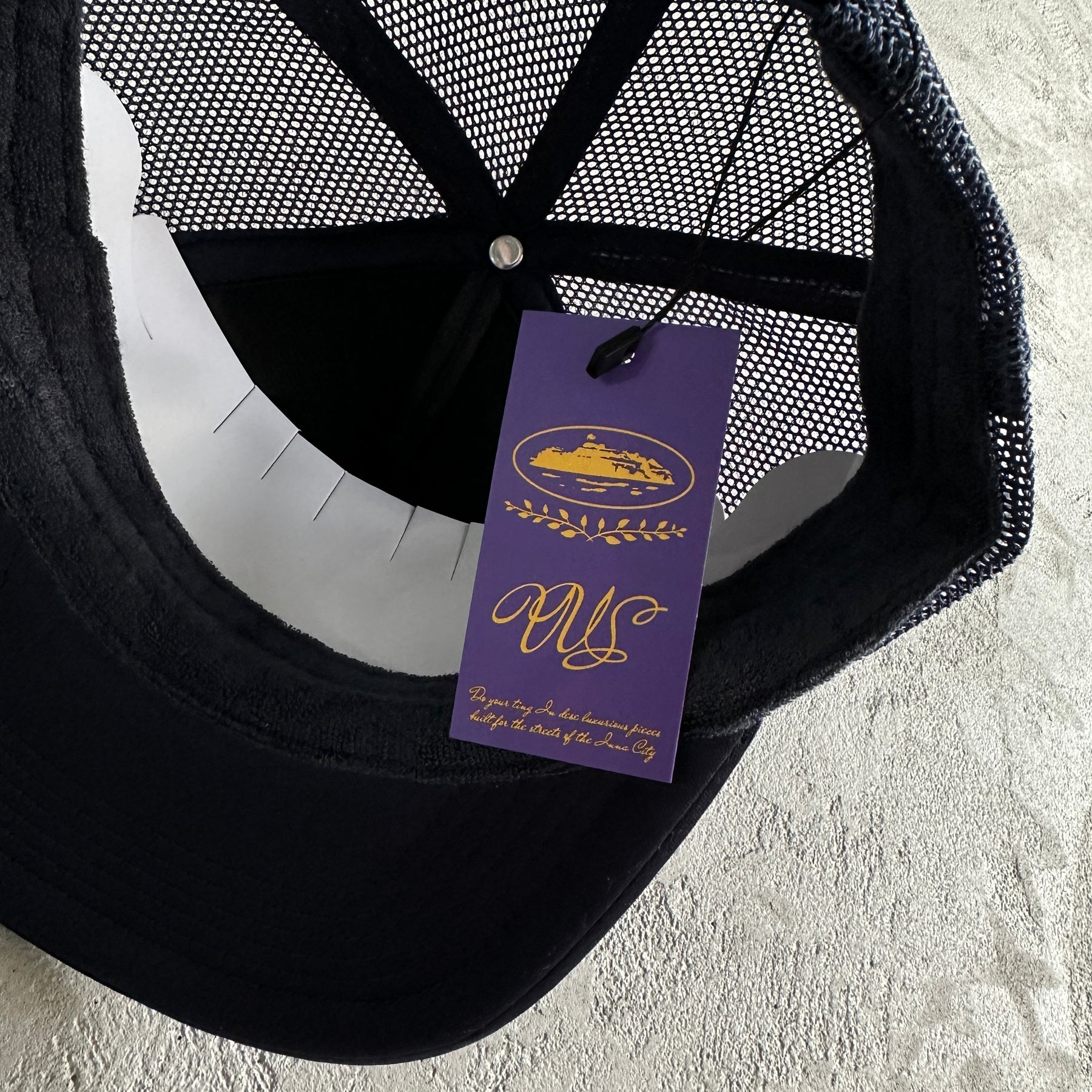 Boné Corteiz “RTW Trucker Cap” ( Preto )