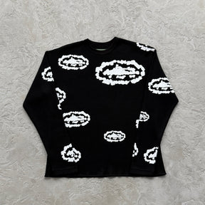 Sueter Corteiz x Denim Tears ( Preto )