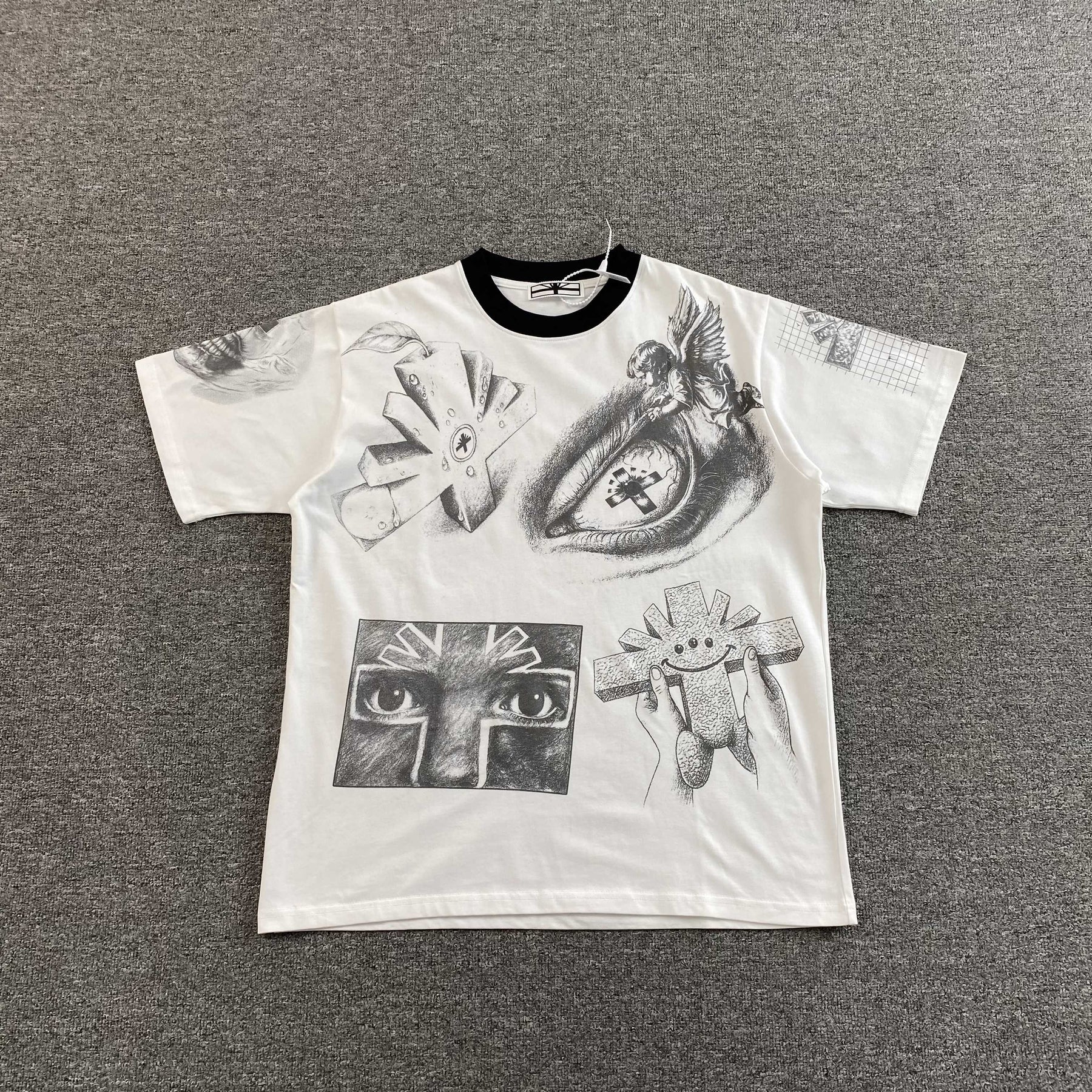 Camisa Vertabrae “Multiple Sketch”
