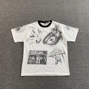 Camisa Vertabrae “Multiple Sketch”