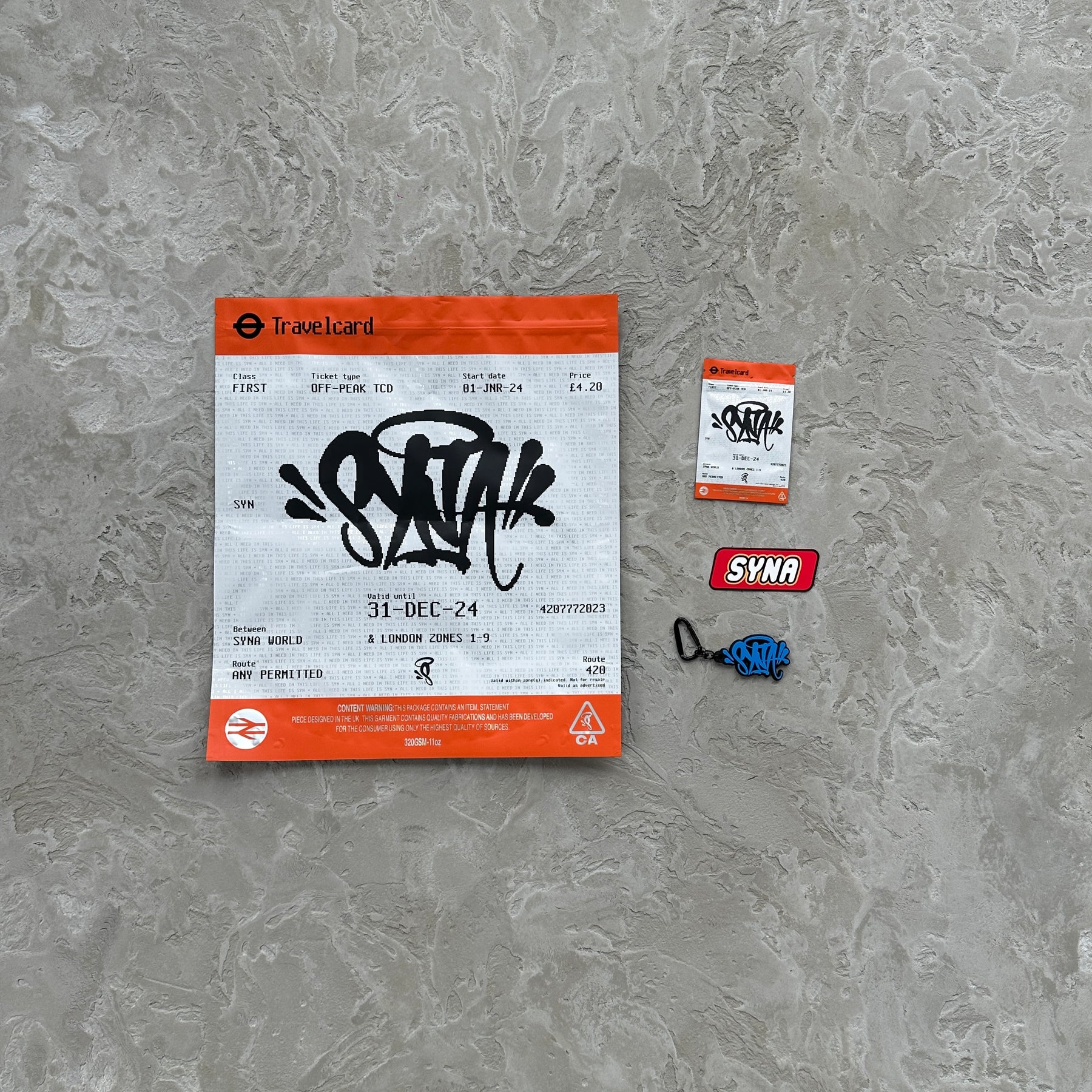 Conjunto Syna World “Team Pipe” ( Marrom )