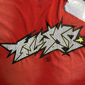 Camisa Hellstar “Crack Print” ( Vermelha )