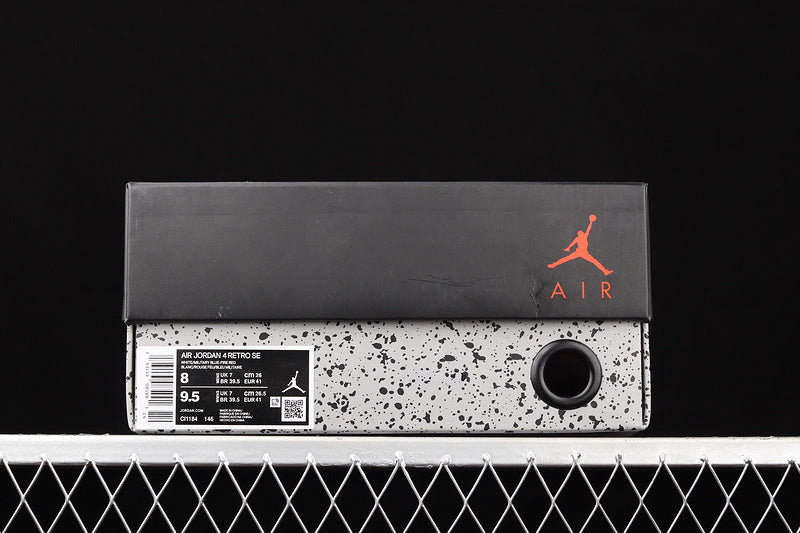 Air jordan 4 x Sylvester “What The 4 White”