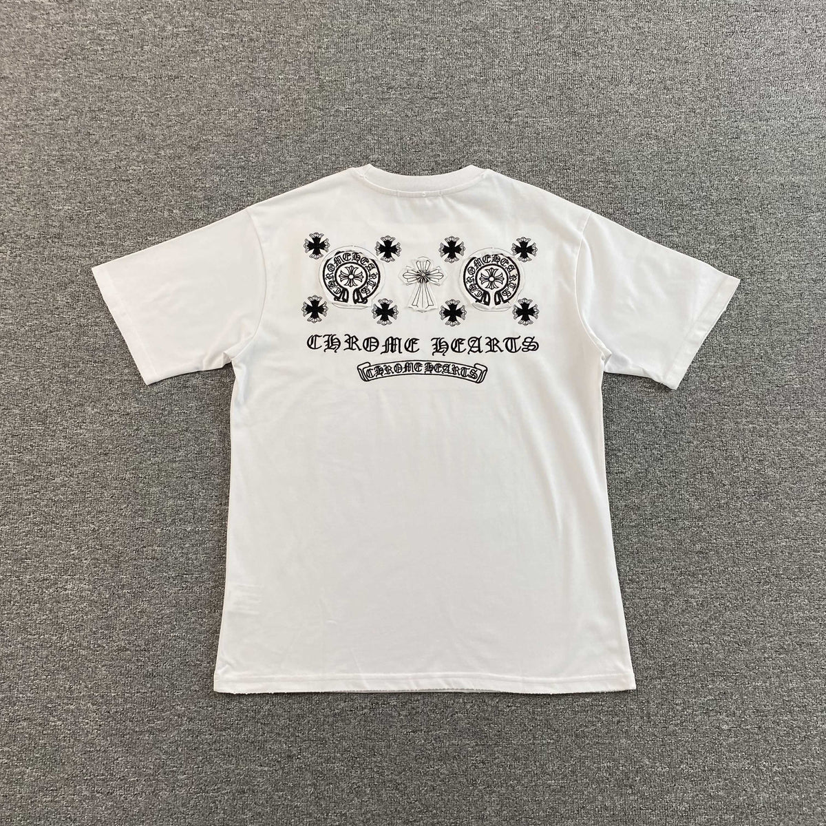 Camisa Chrome Hearts “Cross Horseshoe ” ( Branca )