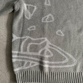 Sueter Broken Planet “Knit sweater forest” ( Cinza )