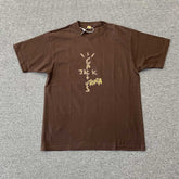 Camisa Cactus Jack ”Jack's Topia” ( Marrom )