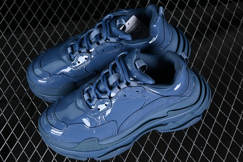 Balenciaga Triple S “Blue Patent”