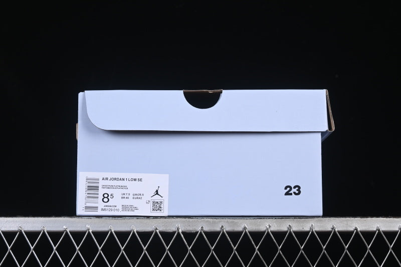 Air Jordan 1 Low “Ghost Pearlized Quilt”