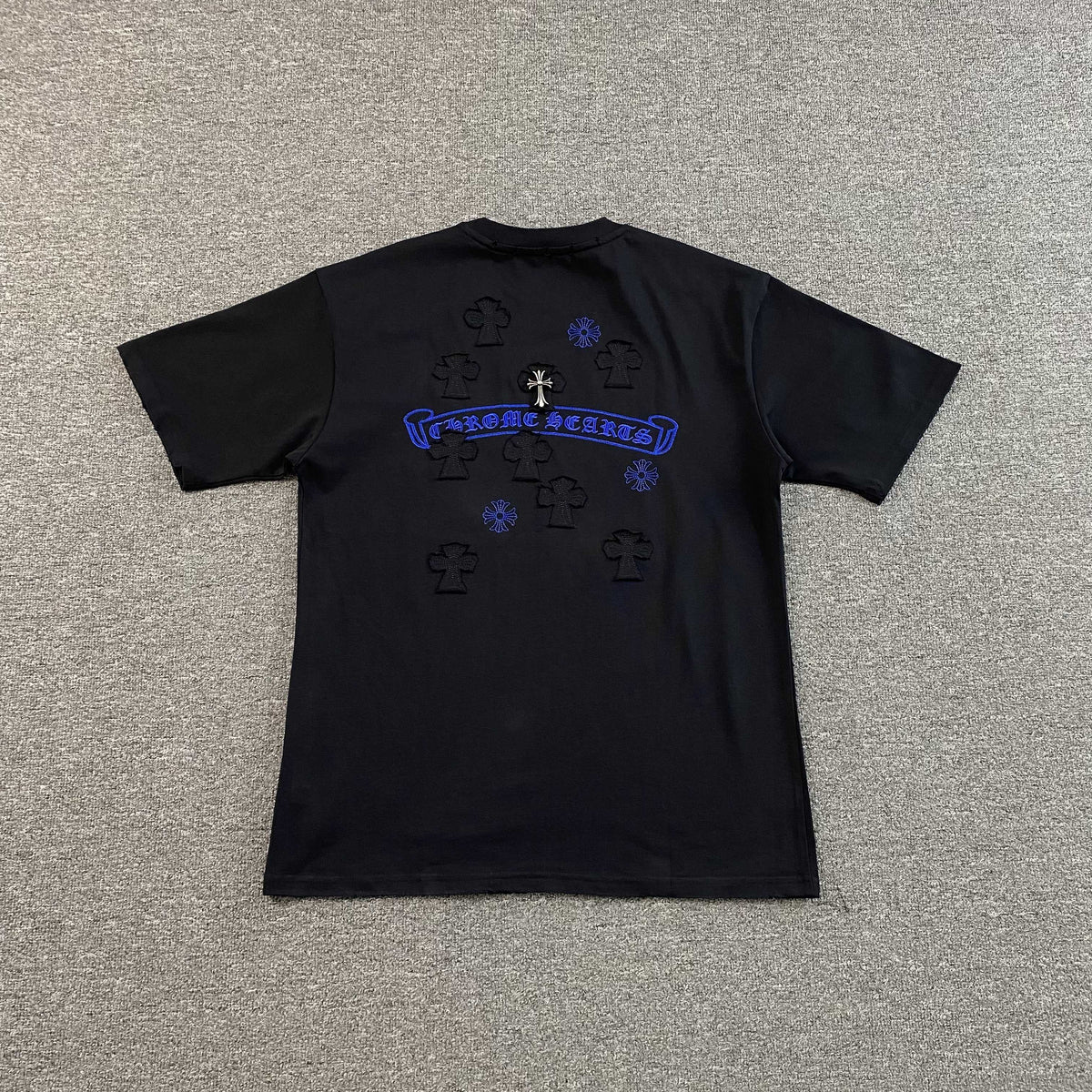 Camisa Chrome Hearts “ Cross Patches” ( Preta )