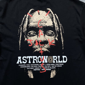 Camisa Cactus Jack ”AstroWorld Festival” ( Preta )