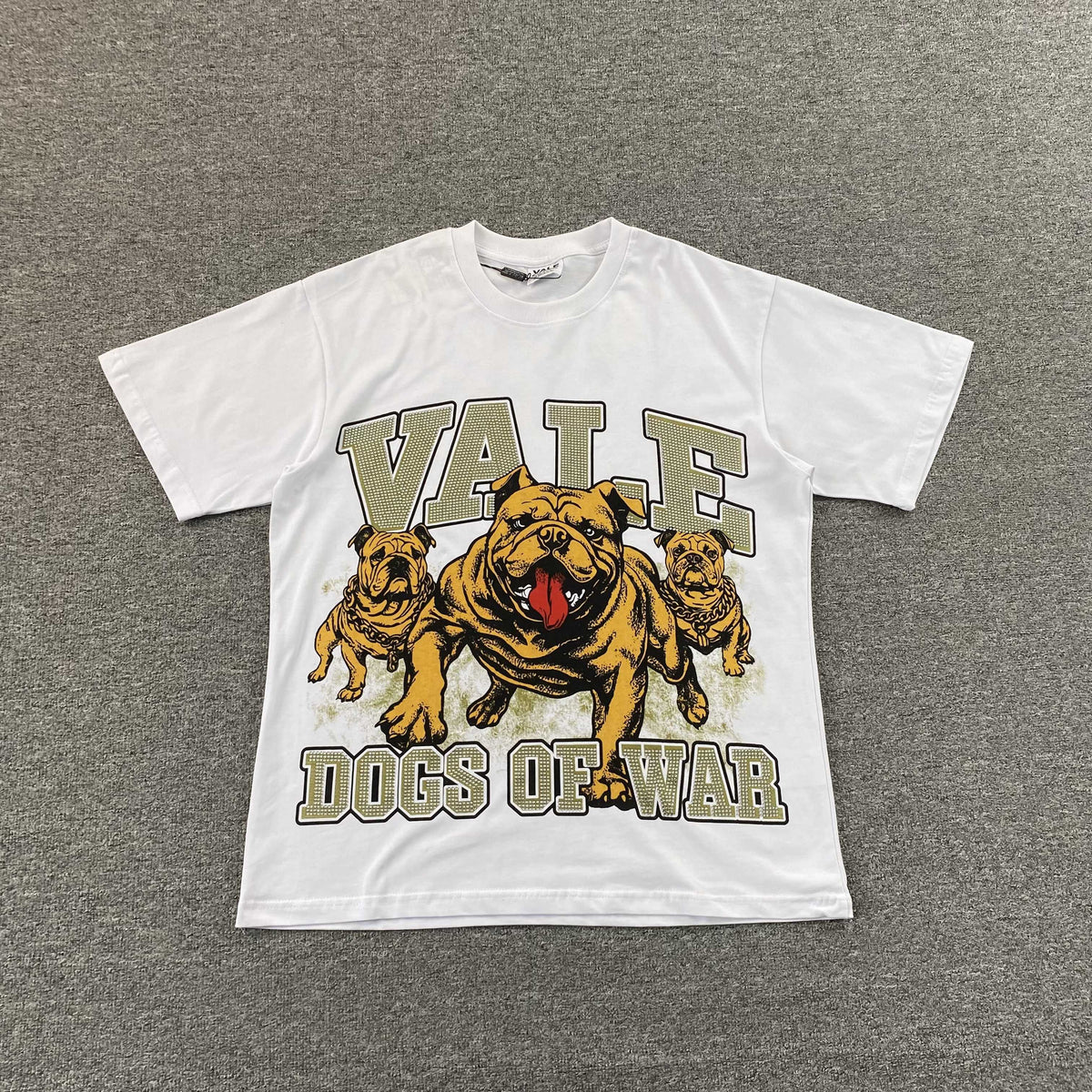 Camisa Valley Dreams “Dogs Of War” ( Branca )