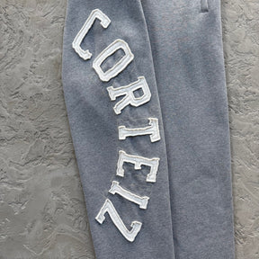 Conjunto Corteiz “Lundun Stitch” ( Cinza )