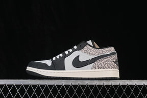 Air Jordan 1 Low "Deep Pewter Elephent Print”