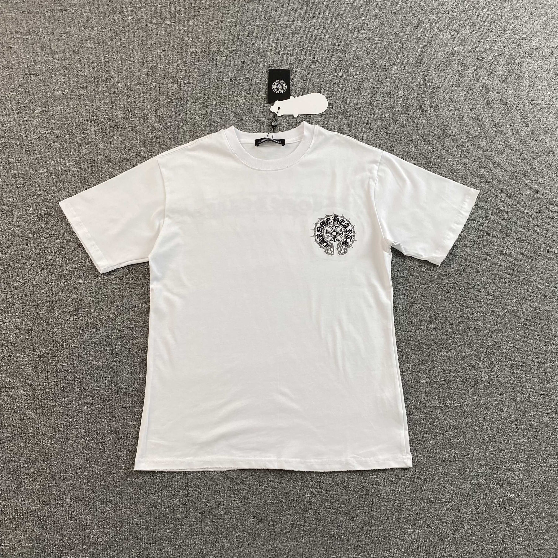 Camisa Chrome Hearts “Spine” ( Branca )